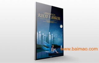 深圳穎網 專業供應65寸豎式壁掛廣告機，打造高效廣告與交互解決方案
